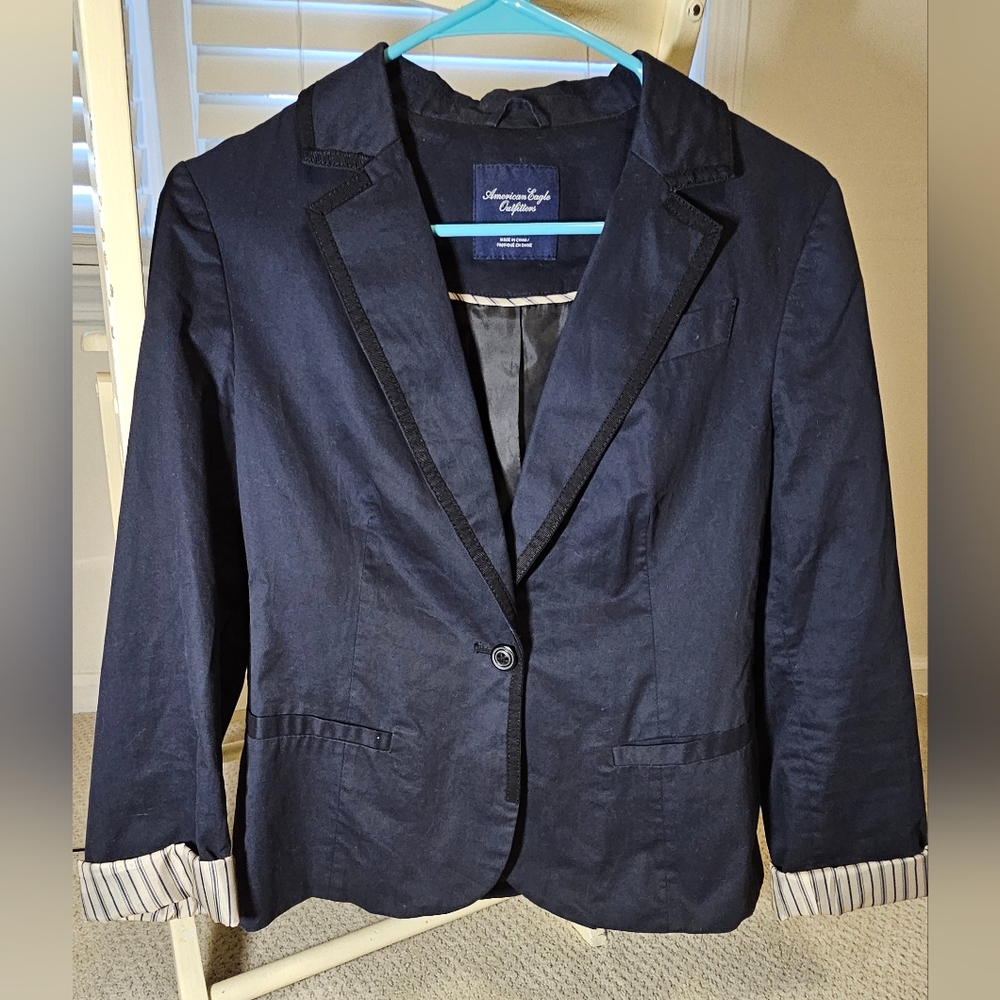 American Eagle Navy Blazer